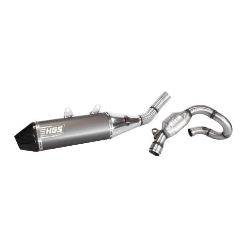 Exhaust HGS Kawasaki KX 450 F (2024 - 2026) Cap Complete Carbon End