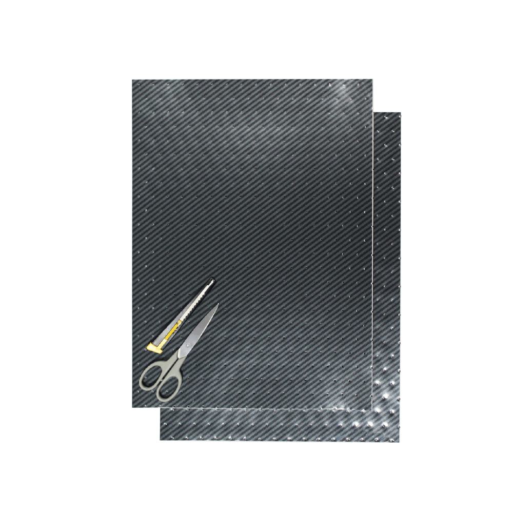 Blackbird Racing Crystall adhesive sheets carbon look with holes