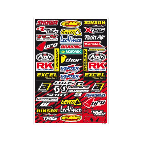 Blackbird Racing Kit sticker Logo sponsor - C