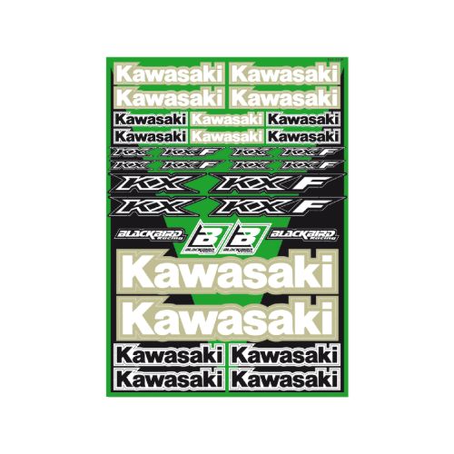Blackbird Racing Kit crystall sticker universal Blackbird Kawasaki
