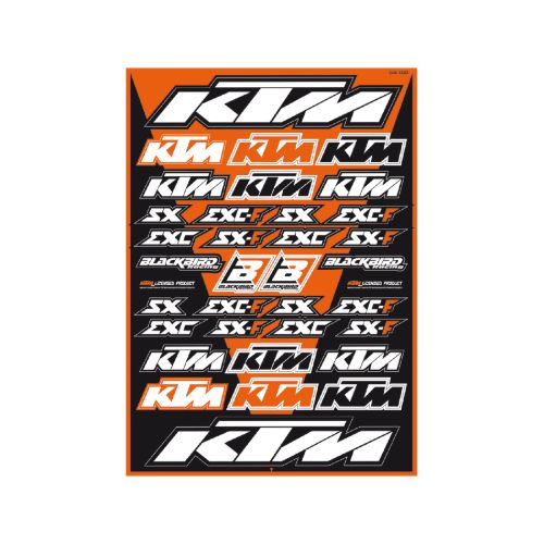Blackbird Racing Kit crystall sticker universal Blackbird KTM
