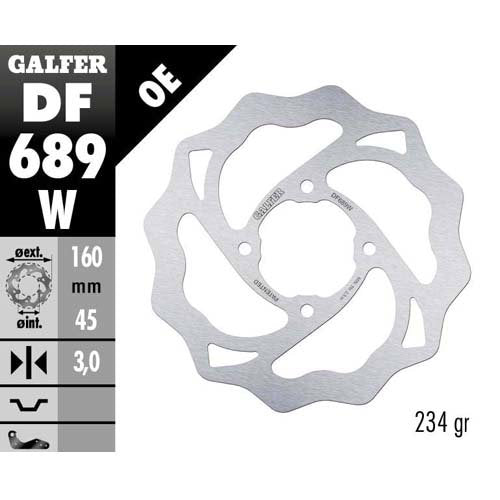 Brake disc Galfer Wave - GASGAS/Husqvarna/KTM (2004 - 2022)