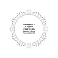 Clutch plates - Beta/Honda/Husaberg/Husqvarna/KTM (1987 - 2025)