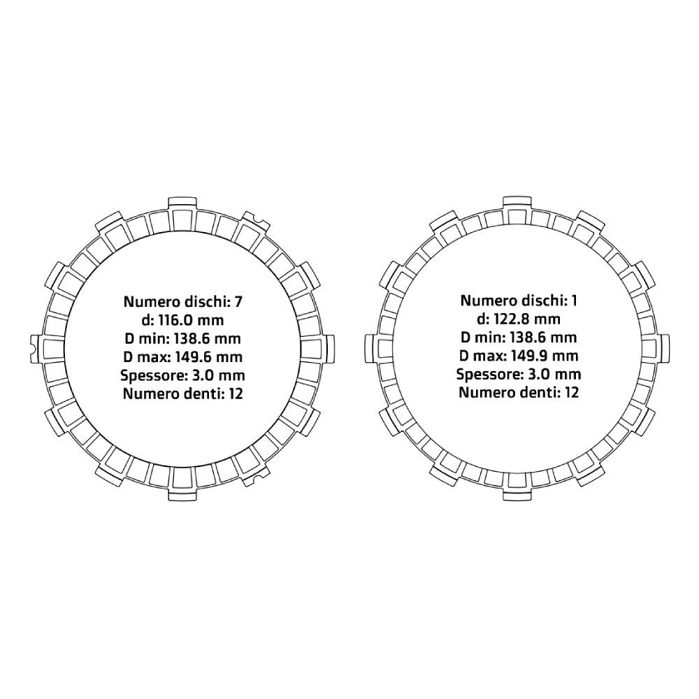 Clutch plates - Honda (2011 - 2025)