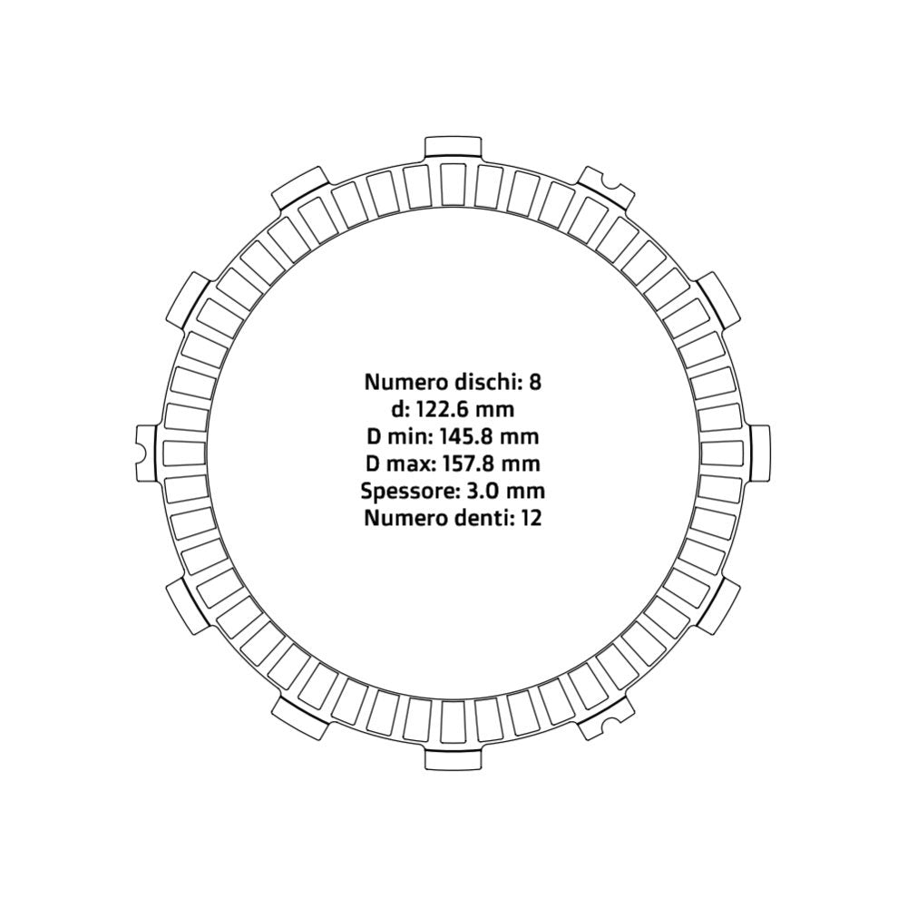 Clutch plates - Kawasaki/Suzuki (1992 - 2025)