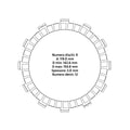 Clutch plates - Fantic/Yamaha (2000 - 2023)