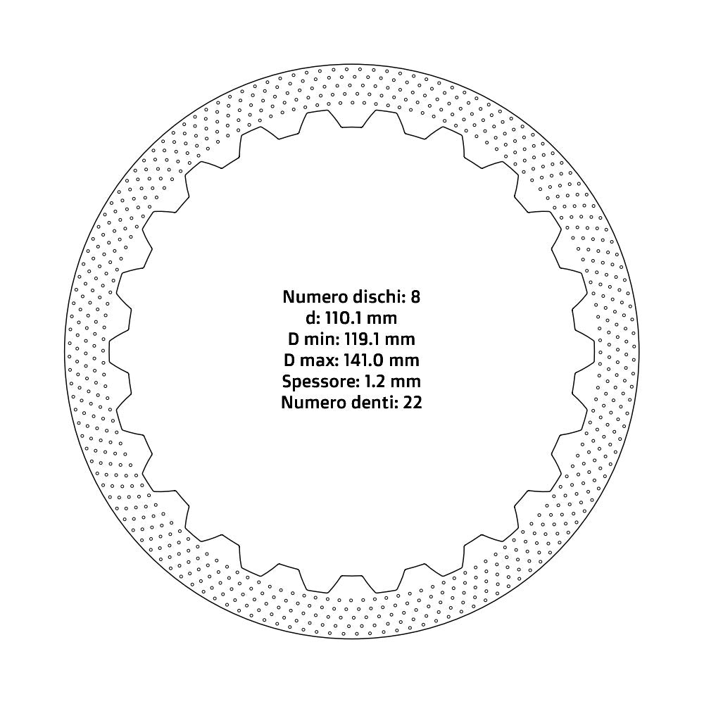 Clutch plates - KTM (1993 - 2012)