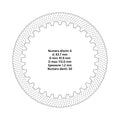 Clutch plates - Husqvarna/KTM (2003 - 2017)