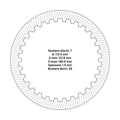 Clutch plates - Kawasaki/Suzuki (1992 - 2012)