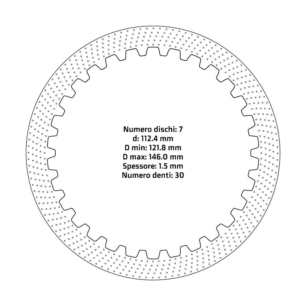 Clutch plates - Kawasaki/Suzuki (1992 - 2012)