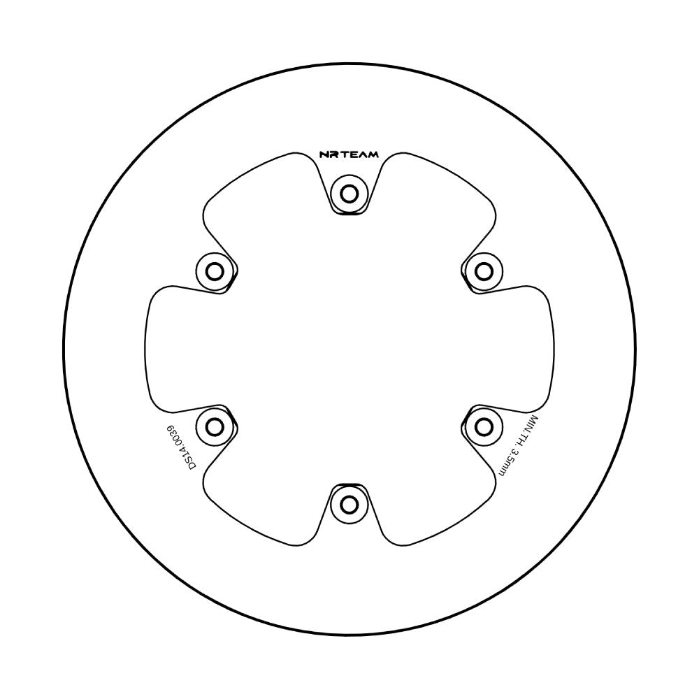 Brake disc - Yamaha (2002 - 2018)