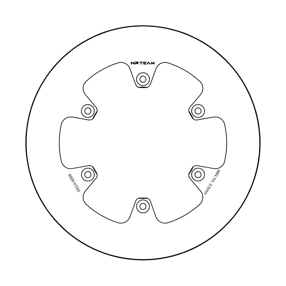 Brake disc - Fantic/Yamaha (2018 - 2024)