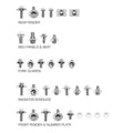Plastics Screw Kit - Kawasaki (2003 - 2016)