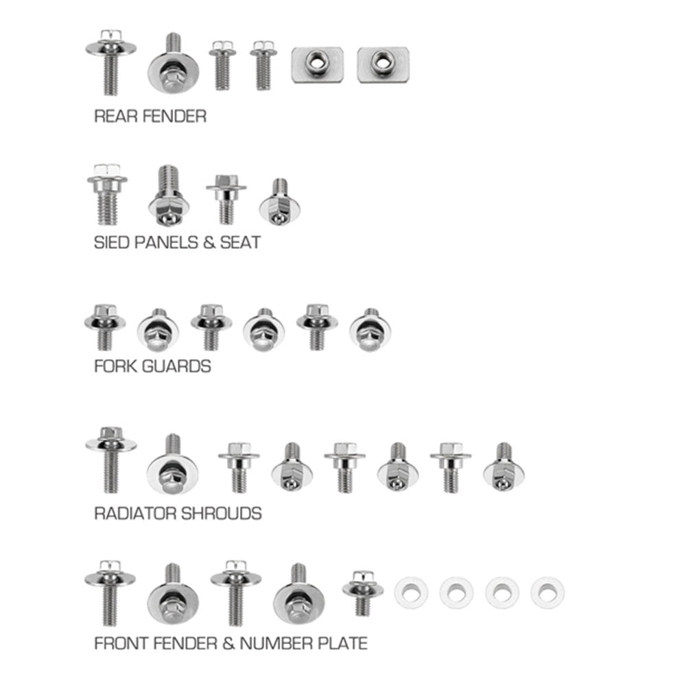 Plastics Screw Kit - Kawasaki (2003 - 2016)
