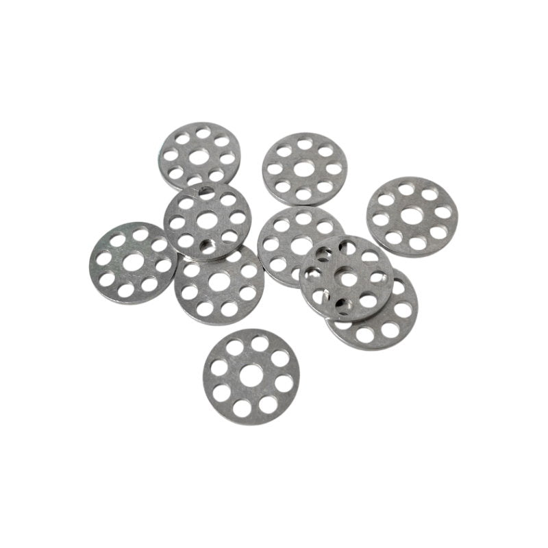 Rondelle alleggerite M6x25 grey