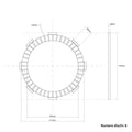 FCC Clutch Clutch Discs (Friction) FCC Kawasaki KX 85 (2001 - 2025)