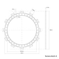 FCC Clutch Clutch Discs (Friction) FCC Suzuki RM 250 (2006 - 2008)