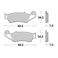 Brake pads Galfer - Beta/GASGAS/Honda/Kawasaki/Rieju/Suzuki/Yamaha (1995 - 2026)