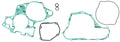 Gaskets Suzuki RM 125 (1998 - 2000)