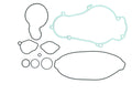Gaskets KTM SX-F 450 (2007 - 2012)