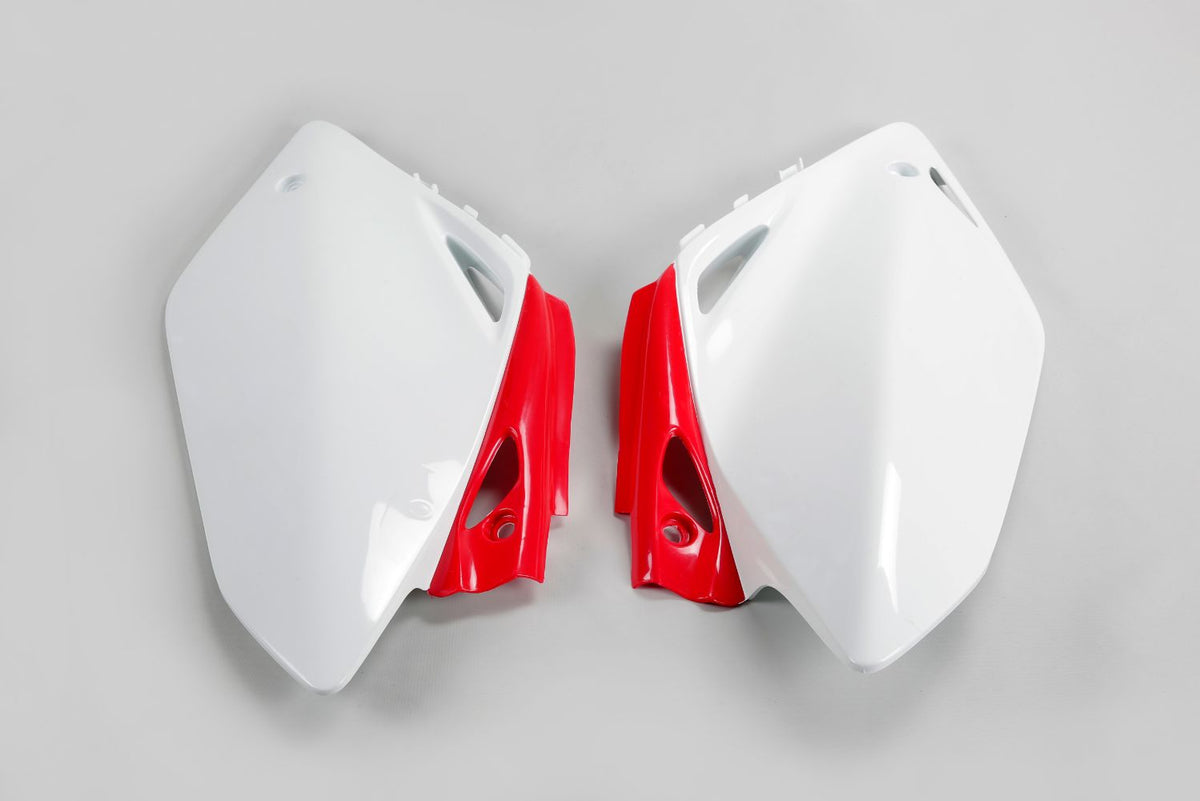 UFO Plast Side number plates Honda CRF 450 R (2005 - 2006)