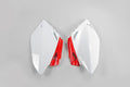 UFO Plast Side number plates Honda CRF 450 R (2007 - 2008)