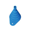 Foldable silicone funnel