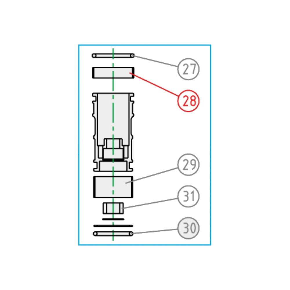 Kayaba Free piston KYB Bushing - Honda/Husqvarna/Kawasaki/Yamaha (2005 - 2021)