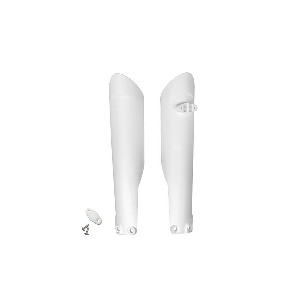 UFO Plast Fork Stem Protectors White - KTM (2015 - 2019)