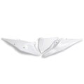 UFO Plast Side number plates White - KTM (2020 - 2023)