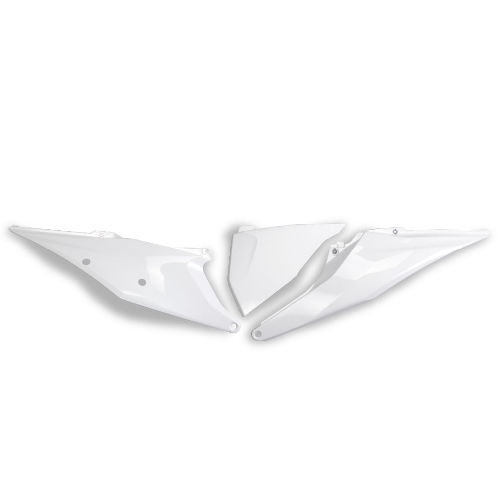 UFO Plast Side number plates White - KTM (2020 - 2023)