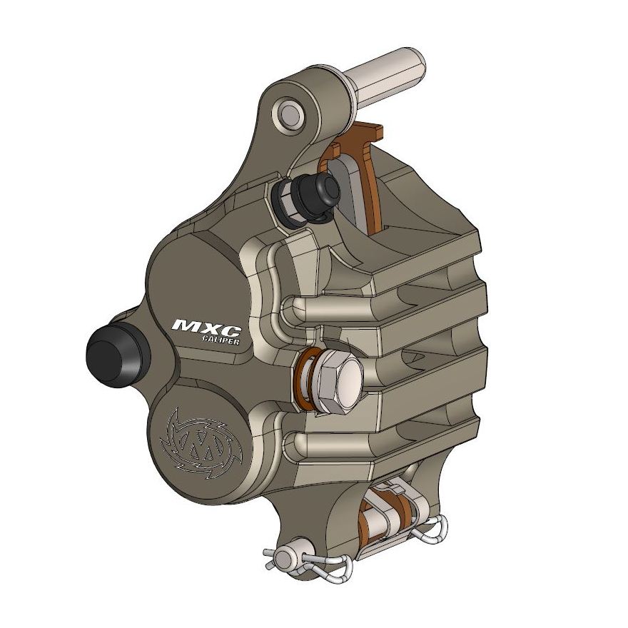 Moto Master Brake caliper MXC - Ducati/GASGAS/Husaberg/Husqvarna/KTM/Sherco/TM Racing/Triumph (2009 - 2026)