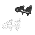 Moto Master Spacer - GASGAS/Husaberg/Husqvarna/KTM (2003 - 2023)