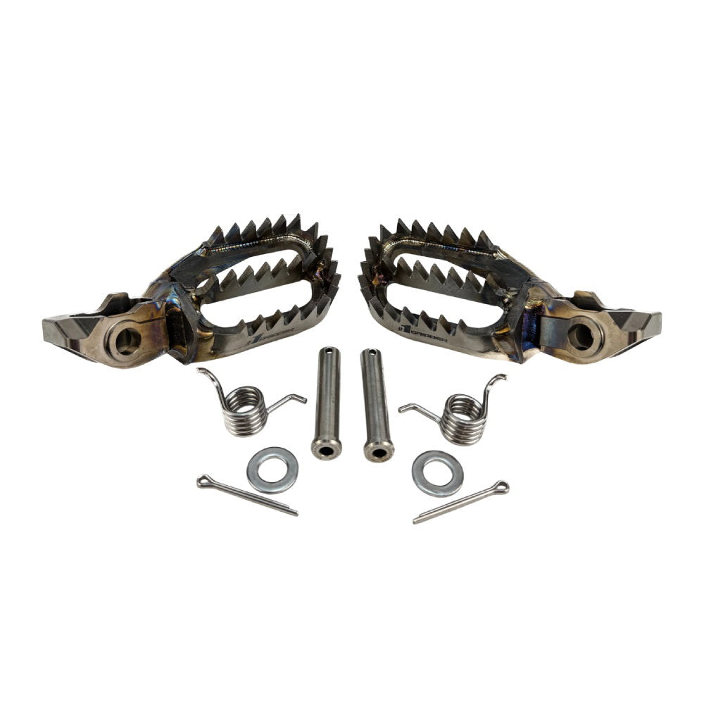 Onegripper Footpegs titanium Rear-set And Lowered Ultra Grip - GASGAS/Husqvarna/KTM (2023 - 2026)