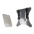 Removable click-clack license plate plate aluminium