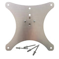 Racing license plate bracket plate - universal mount