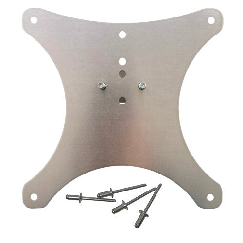 Racing license plate bracket plate - universal mount