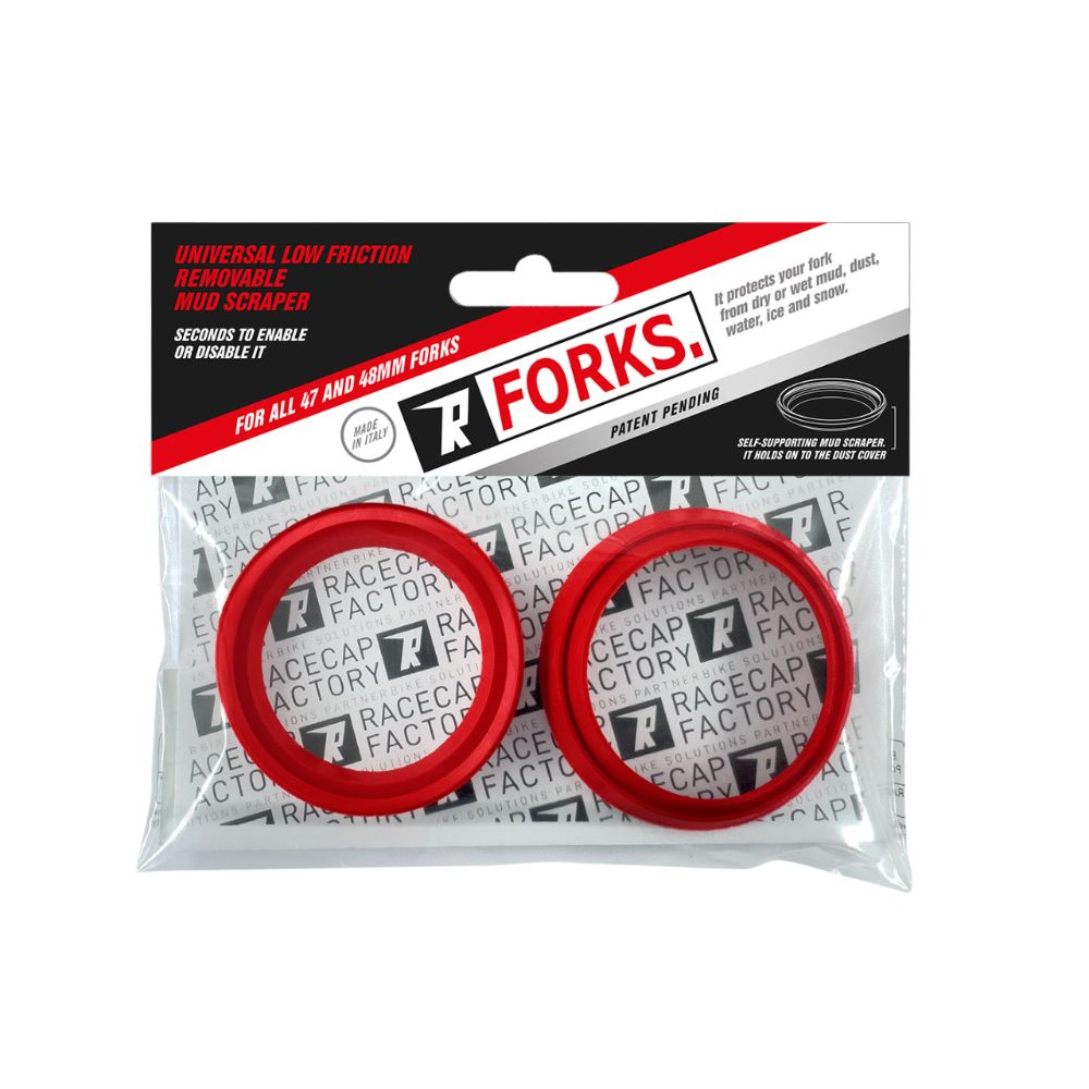 Fork scraper seal Racecap Forks for forks from 47mm , 48mm and 49mm