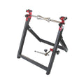 Foldable wheel truing stand