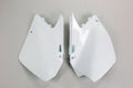 UFO Plast Side number plates - Suzuki (2006 - 2012)