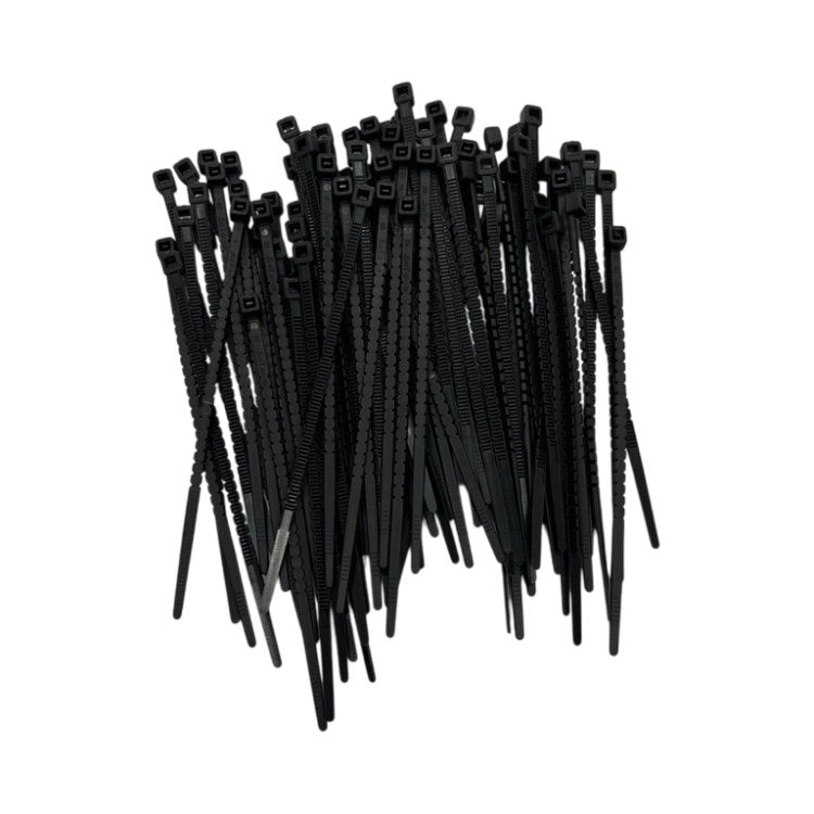Reusable nylon zip ties 2,8 x 102 mm black