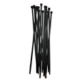 Reusable nylon zip ties 8 x 360 mm black
