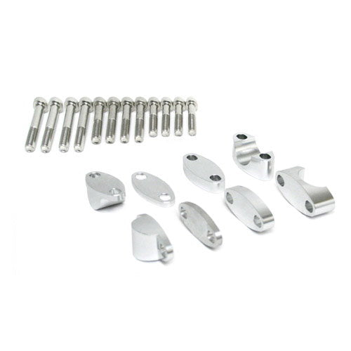 Handlebar riser kit grey - WRP