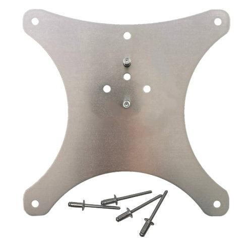 Racing license plate bracket plate - universal mount
