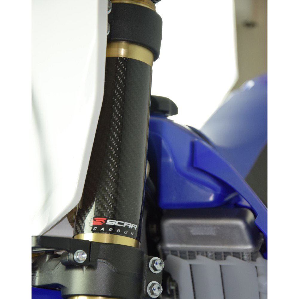 Scar Racing Pair of carbon upper fork guards 160x52 mm Scar