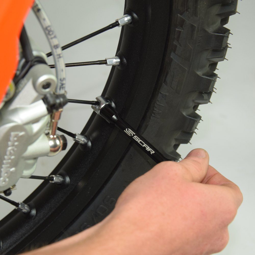 Scar Racing Spoke wrench with inserts Scar