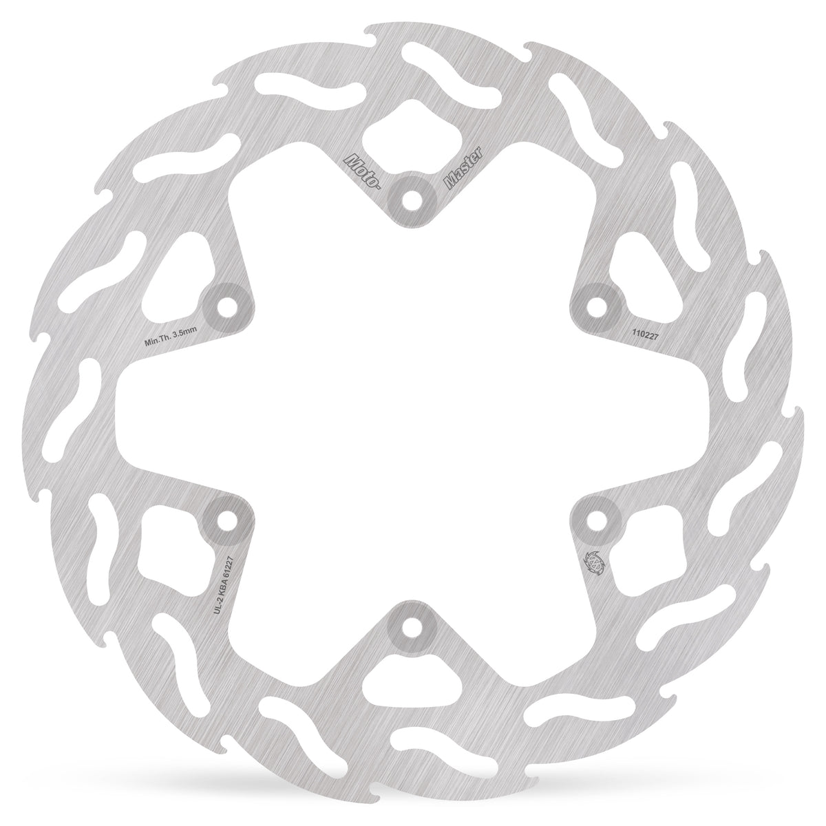 Moto Master Flame Rear Brake Disc - Yamaha