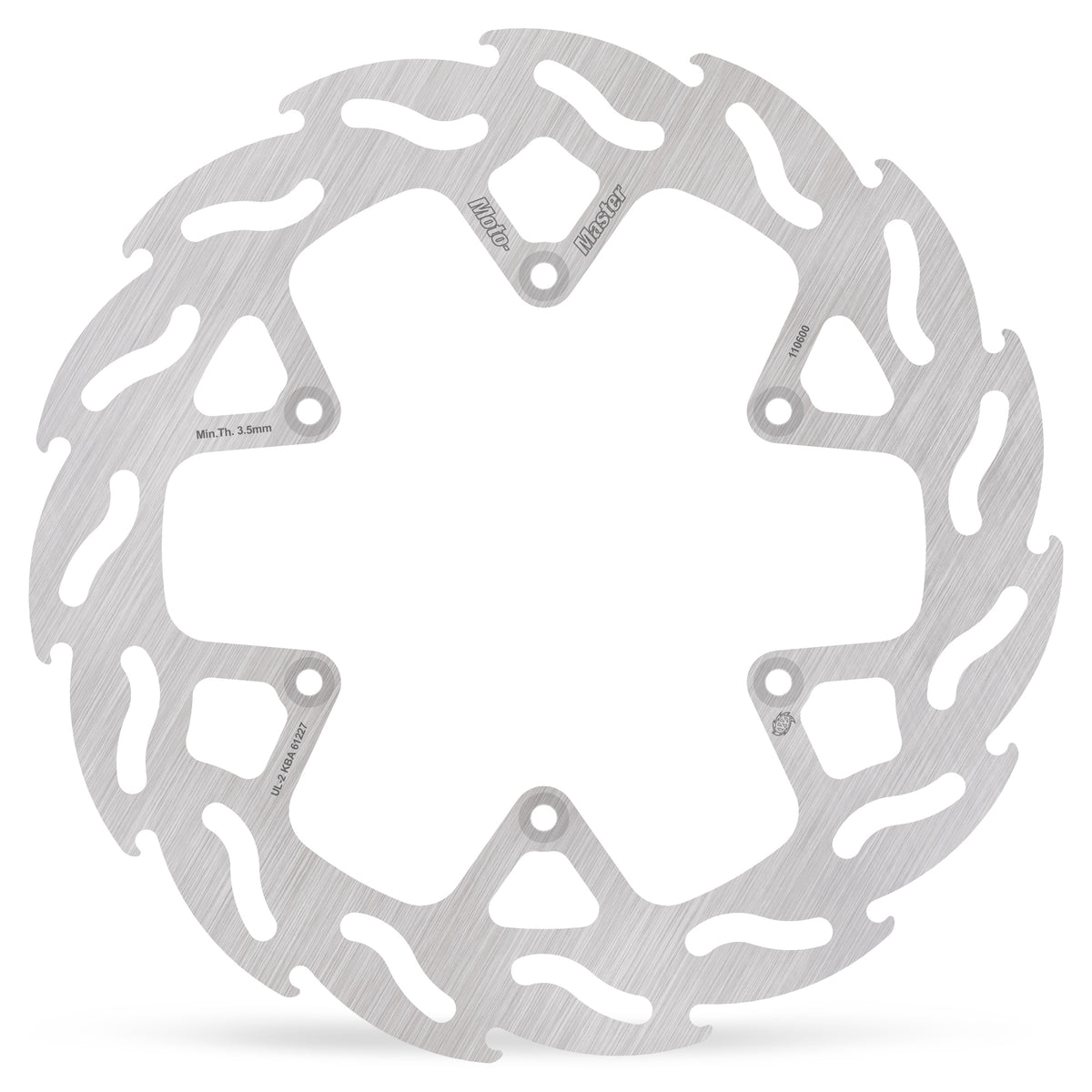Moto Master Flame Rear Brake Disc - Beta/GasGas/Husaberg/Husqvarna/KTM