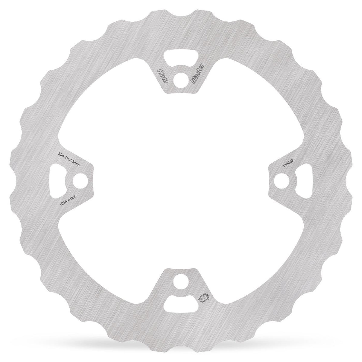 Moto Master Nitro Solid Rear Brake Disc - Suzuki RMZ 250/450 (2007+)