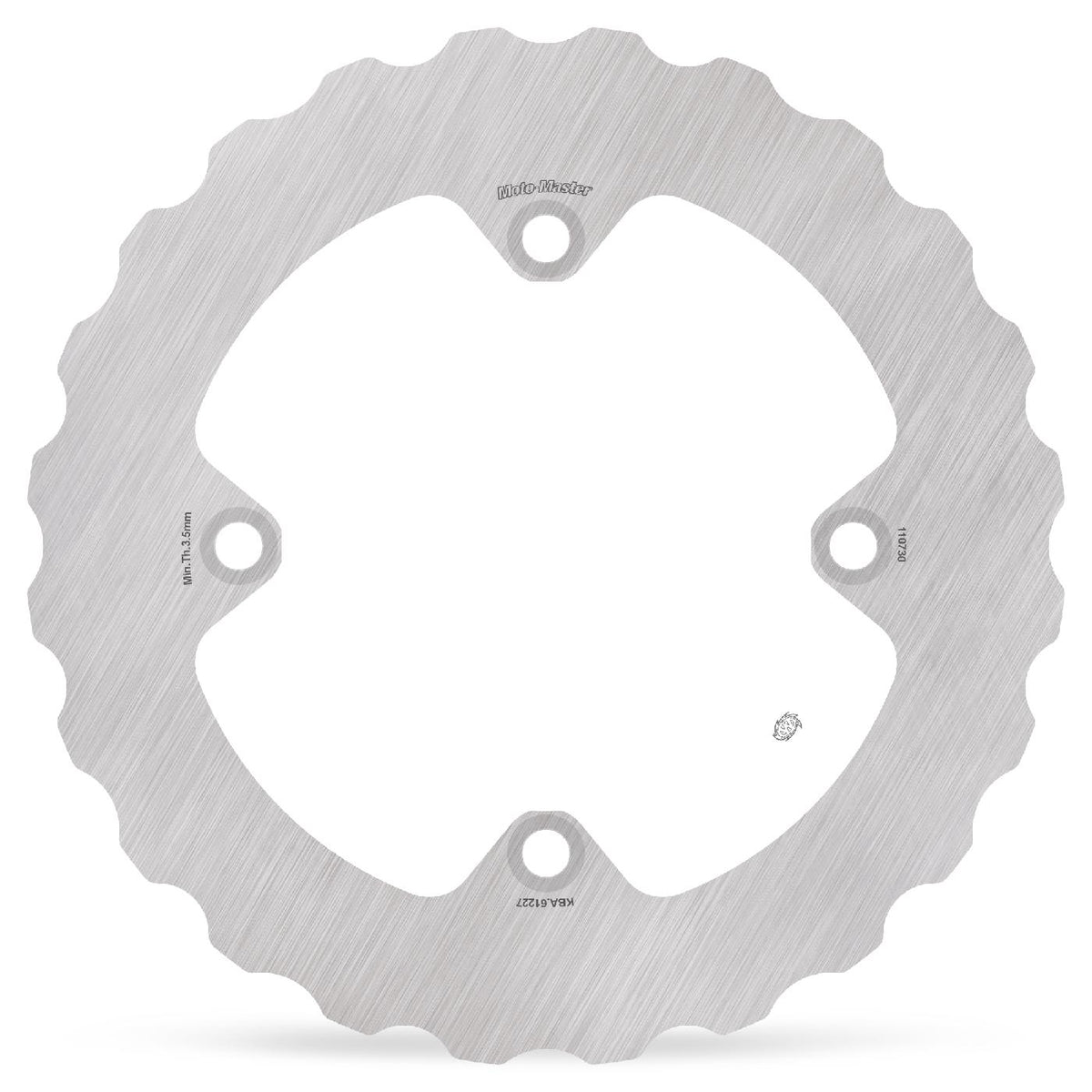 Moto Master Nitro Solid Rear Brake Disc - Sherco SE-R/SEF-R (2014-2025)